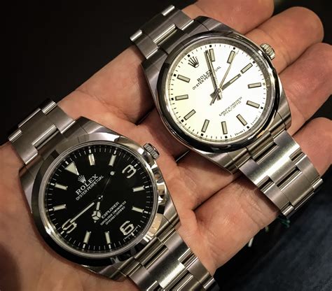 rolex explorer vs oyster perpetual